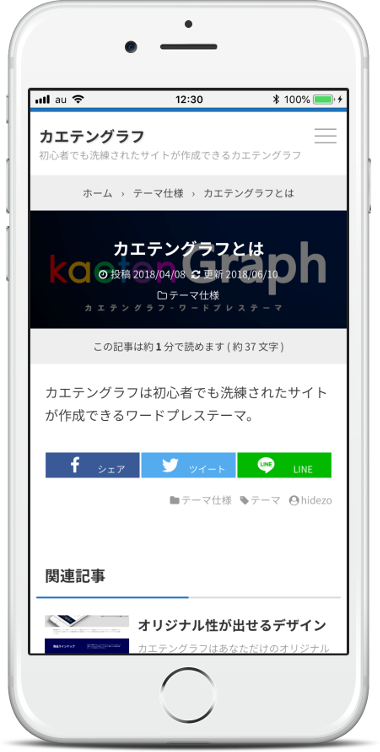 カエテングラフ:スマホイメージ